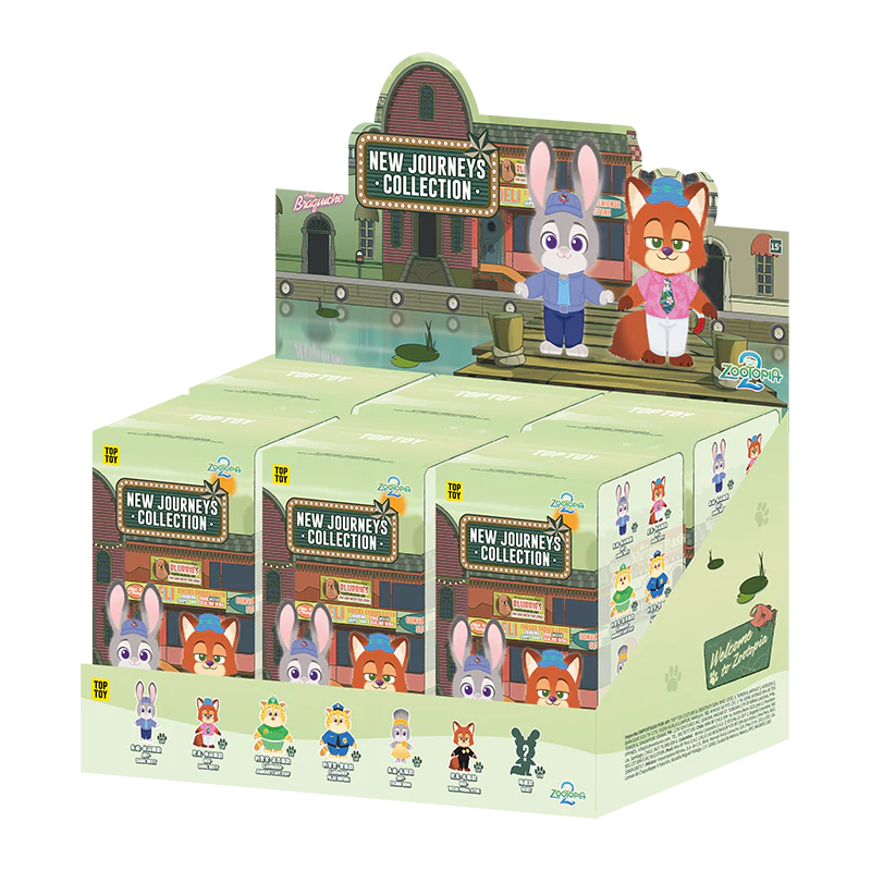 ZOOTOPIA 2 New Journey Series Plush Keychain Blind Box - Image 11