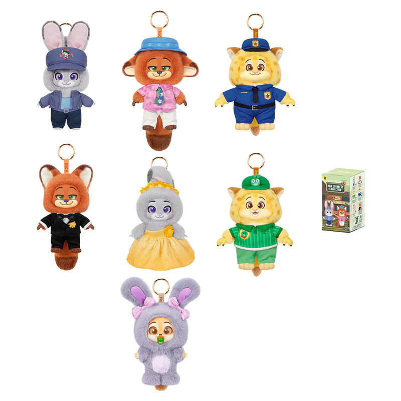 ZOOTOPIA 2 New Journey Series Plush Keychain Blind Box - Image 8