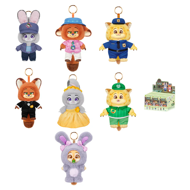 ZOOTOPIA 2 New Journey Series Plush Keychain Blind Box - Image 9