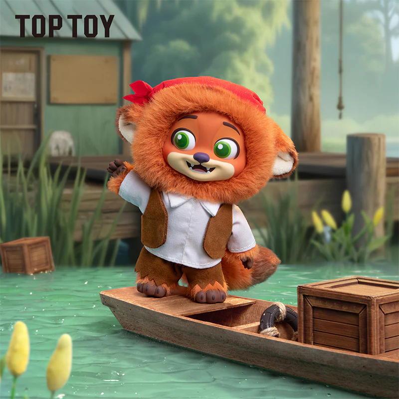 ZOOTOPIA 2 NICK & JUDY Best Undercover Keychain Plush Series Figure Blind Box - Image 8